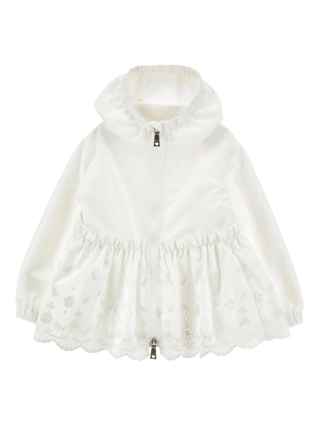 Bomber jacket Monnalisa alba