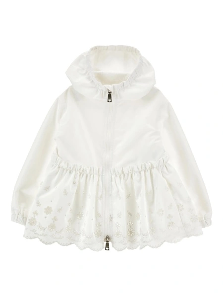 Bomber jacket Monnalisa alba