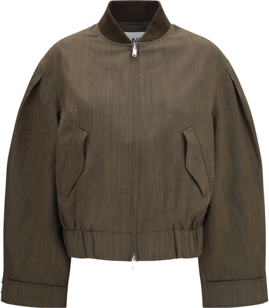 Bomber Lightweight wool Bomber Jacket