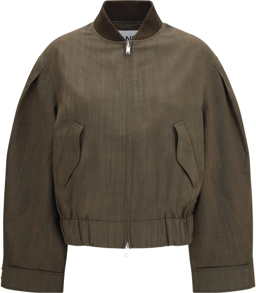 Bomber Lightweight wool Bomber Jacket
