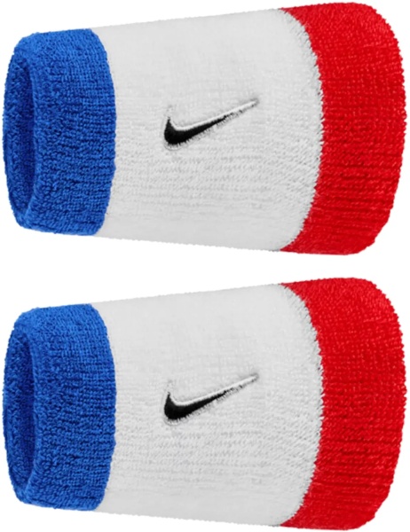 Bratari Swoosh Classic Double Wide Wristbands 2PK