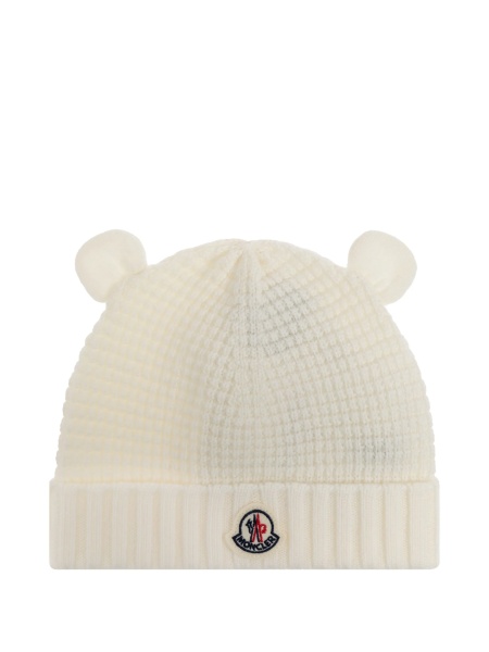 Caciula Moncler alba