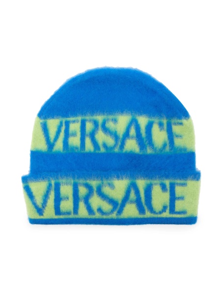 Caciula Versace albastra