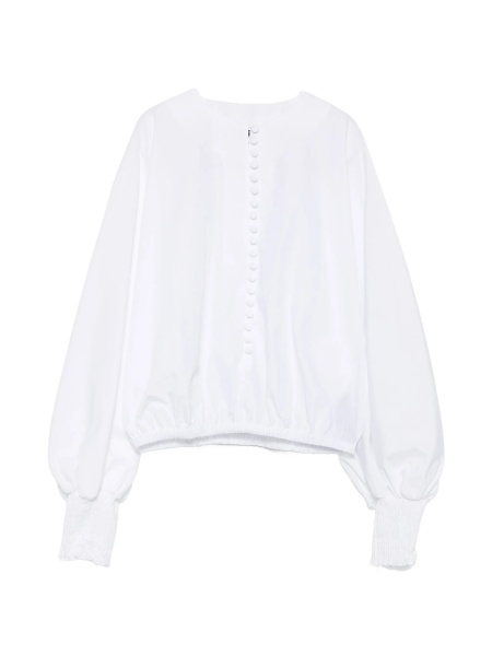 Camasa Balmain alba din bumbac