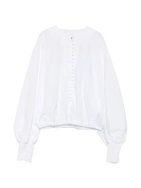 Camasa Balmain alba din bumbac