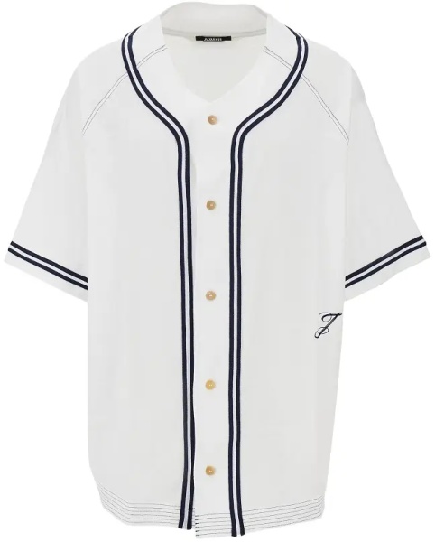Camasa 'Baseball' cotton and hemp shirt