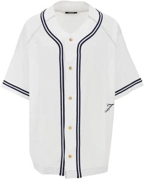 Camasa 'Baseball' cotton and hemp shirt