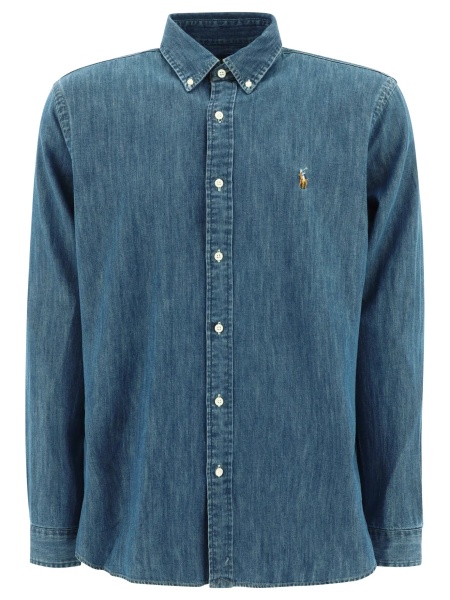 Camasa casual Custom-fit casual shirt with logo