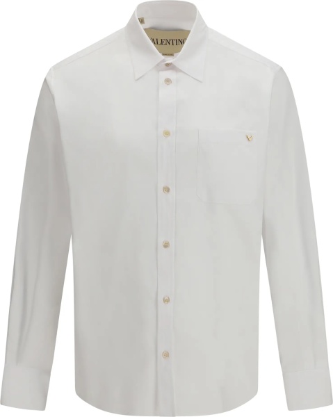 Camasa casual Light cotton oxford Shirt with VGold