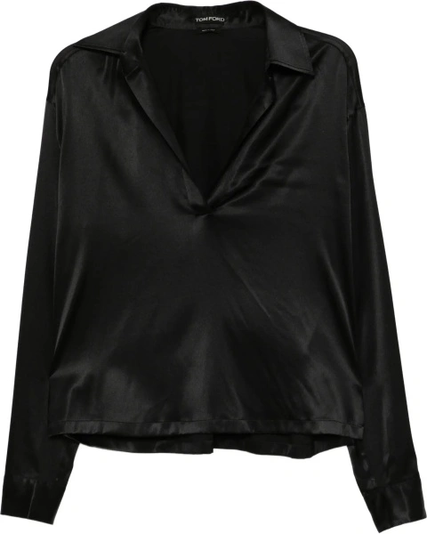 Camasa casual Stretch Silk Shirt