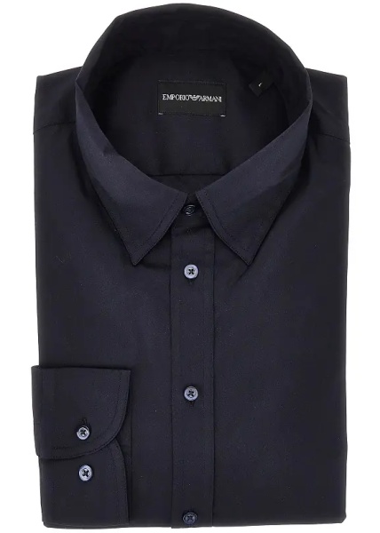 Camasa Cotton-blend technical poplin shirt