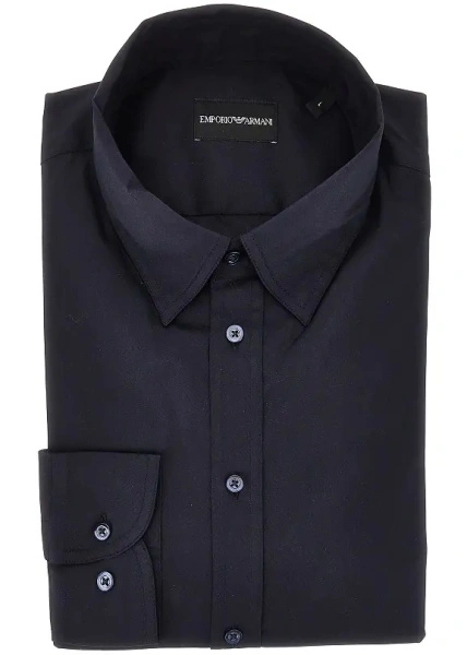 Camasa Cotton-blend technical poplin shirt