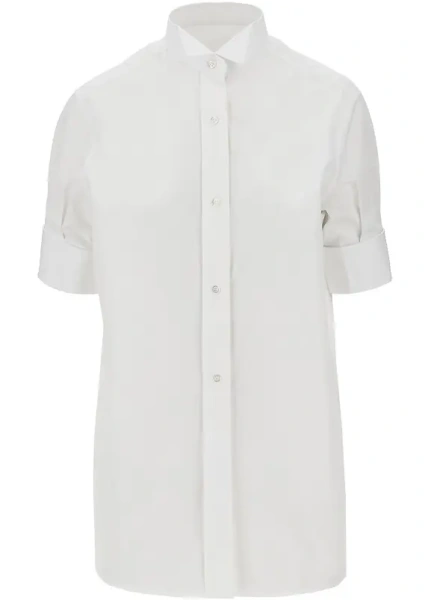 Camasa Cotton poplin short-sleeved shirt