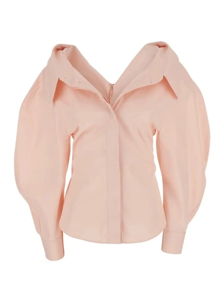 Camasa Givenchy roz din bumbac