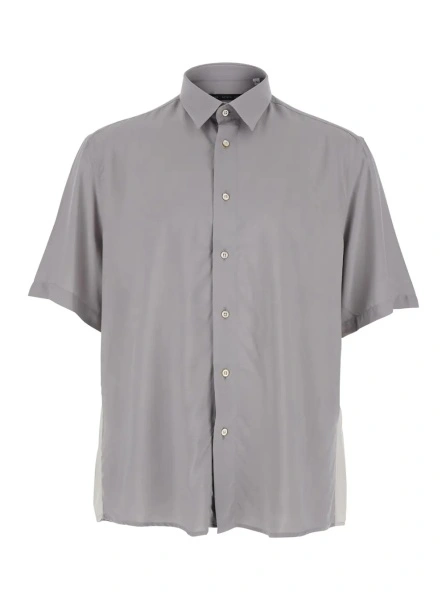 Camasa LOW BRAND gri din vascoza