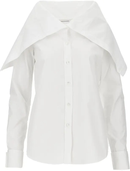 Camasa Maxi high neck shirt