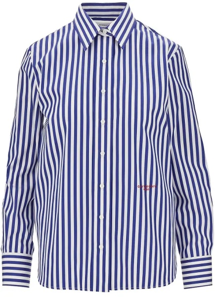 Camasa Striped cotton poplin shirt