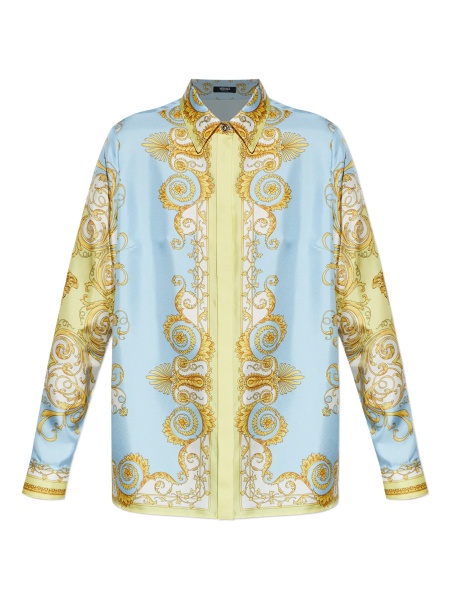 Camasa Versace Baroque albastra