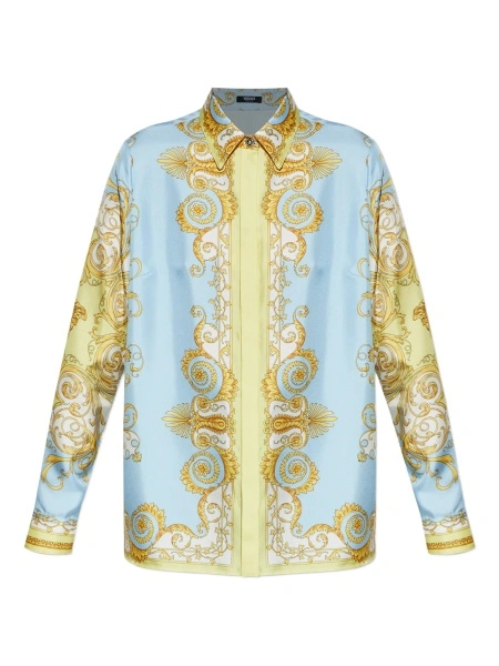 Camasa Versace Baroque albastra