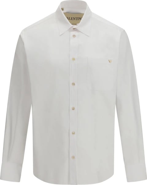 Camasi Light cotton oxford Shirt with VGold