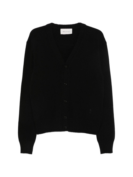 Cardigan AMI Paris ami de coeur negru