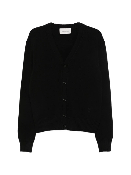 Cardigan AMI Paris ami de coeur negru