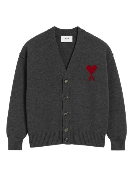 Cardigan AMI Paris gri