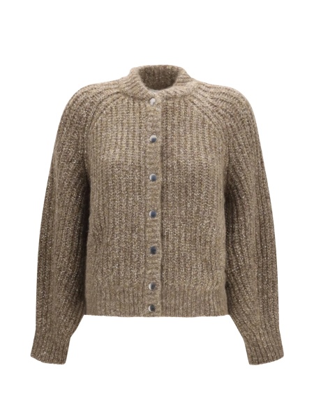 Cardigan Brunello Cucinelli maro