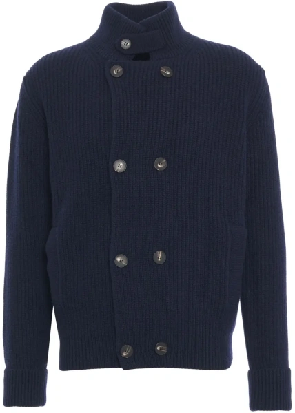Cardigan Cardigan with stand-up collar