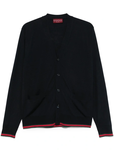 Cardigan Gucci albastru