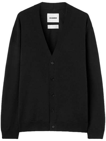 Cardigan Jil Sander negru