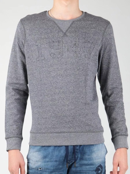 Cardigan Logo Crew Sweat