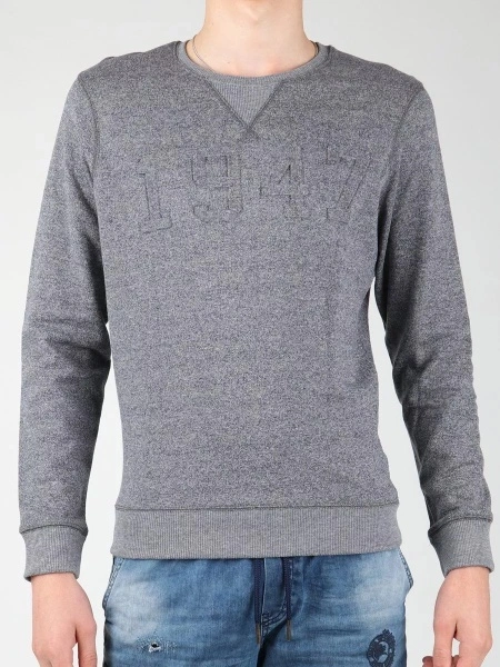 Cardigan Logo Crew Sweat