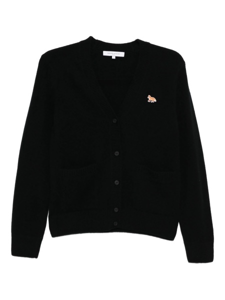 Cardigan MAISON KITSUNÉ negru