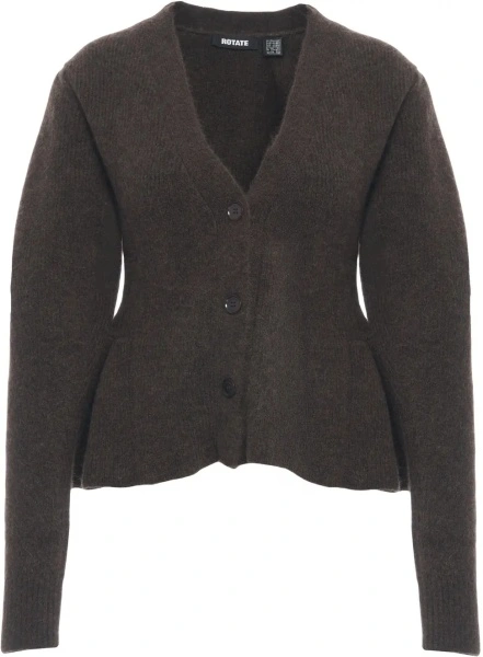 Cardigan ROTATE Birger Christensen maro 'Pivot'