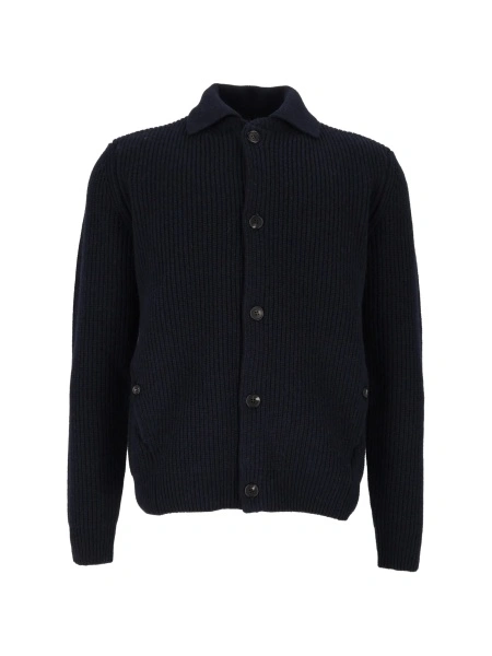 Cardigan SLOWEAR ZANONE albastru