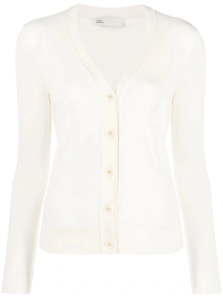 Cardigan Tory Burch alb