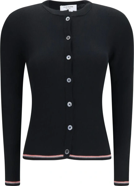 Cardigane Ribbed merino wool Cardigan