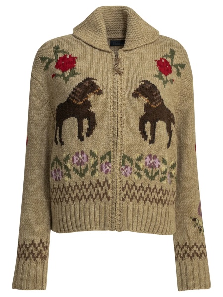 Cardigane Textured-knit cardigan