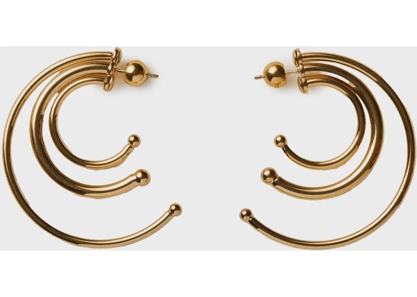 Cercei Pierced Solar Hoops Earrings Small