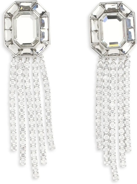 Cercei Silver crystal drop Earrings
