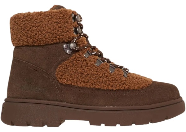 Cizme Ankle boots 'Combat boot fleece'