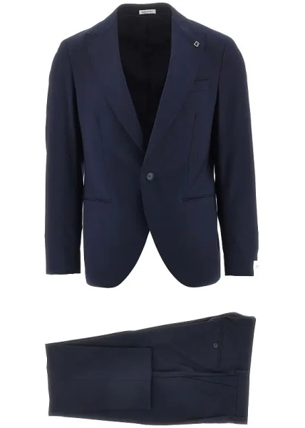 Costum 'Biella' single-breasted tailored suit