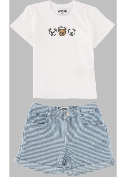 Costum de baie Set T-Shirt+Short