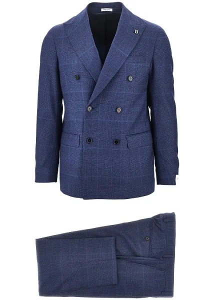 Costum 'Novara' Prince of Wales tailored suit