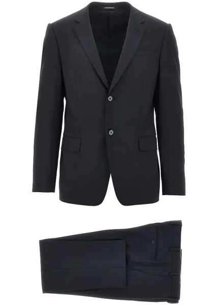 Costum Stretch wool 'M Line' tailored suit