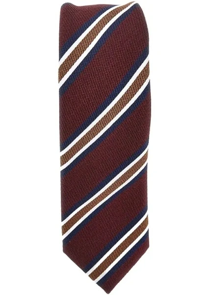 Cravate Silk necktie with jacquard motif