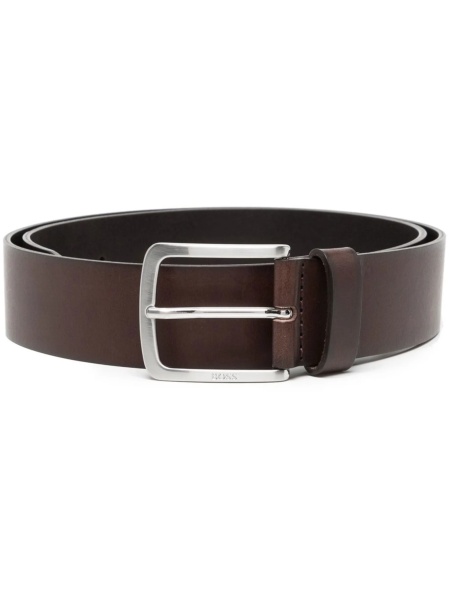 Curea Hugo Boss maro din piele