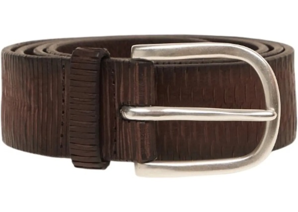 Curea Leather belt 'Bla'