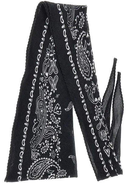 Esarfa Cashmere-blend scarf with Bandana motif